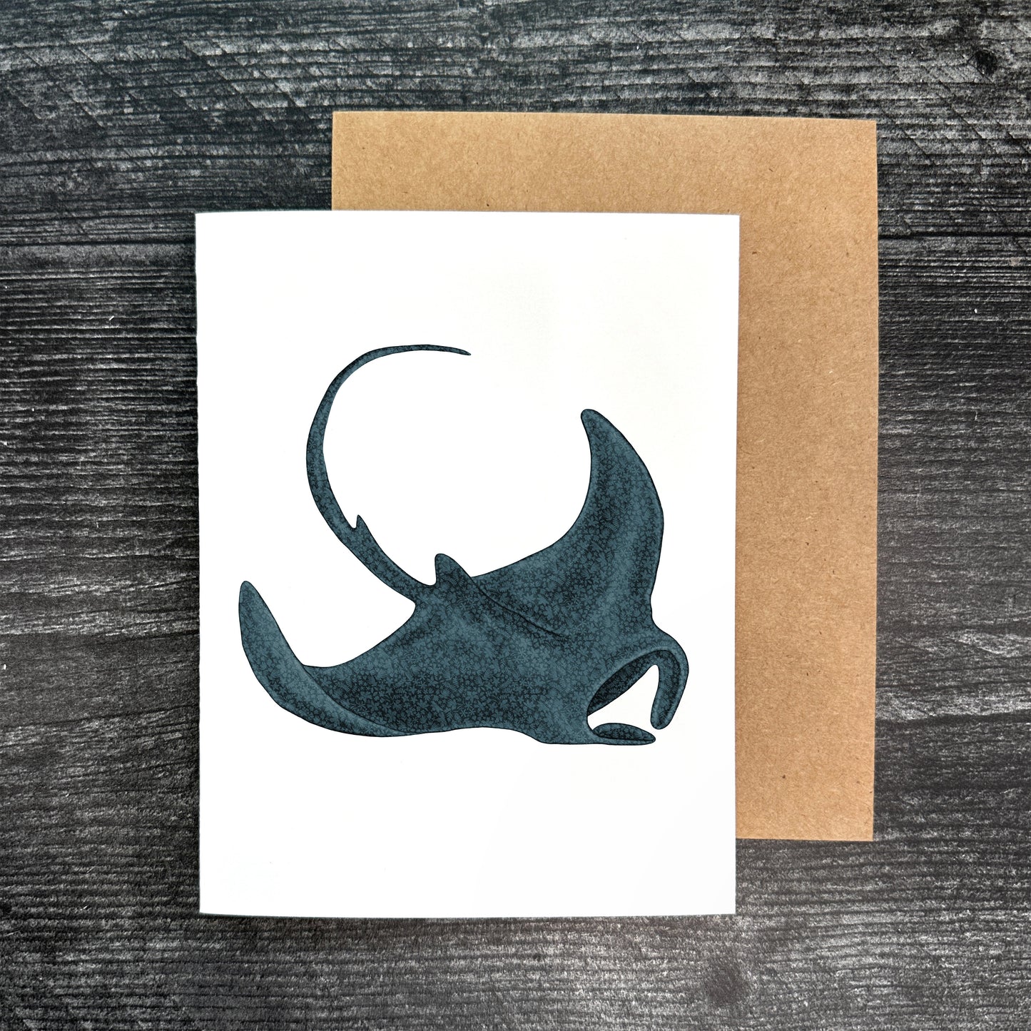 Manta Ray | Greeting Card