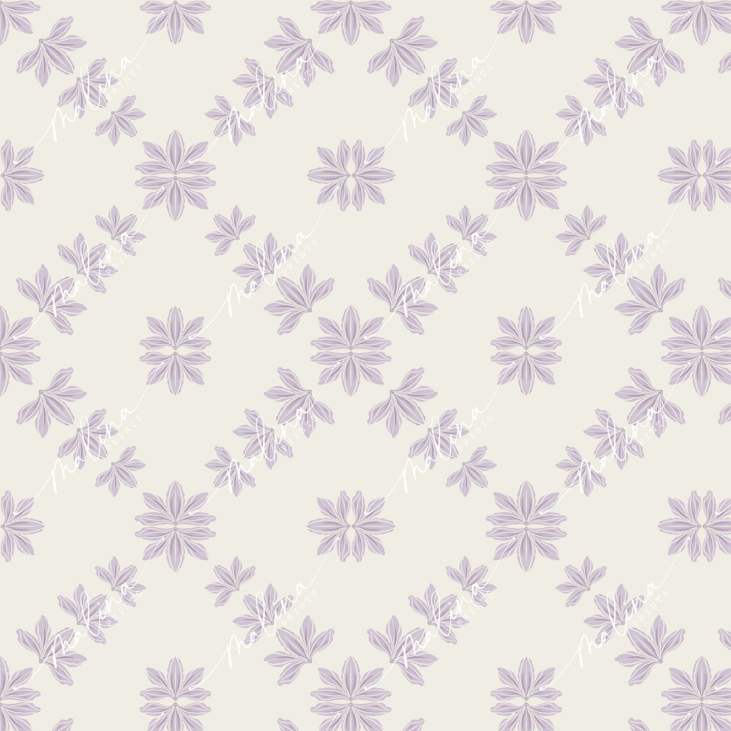 Naupaka | Seamless Repeat Pattern