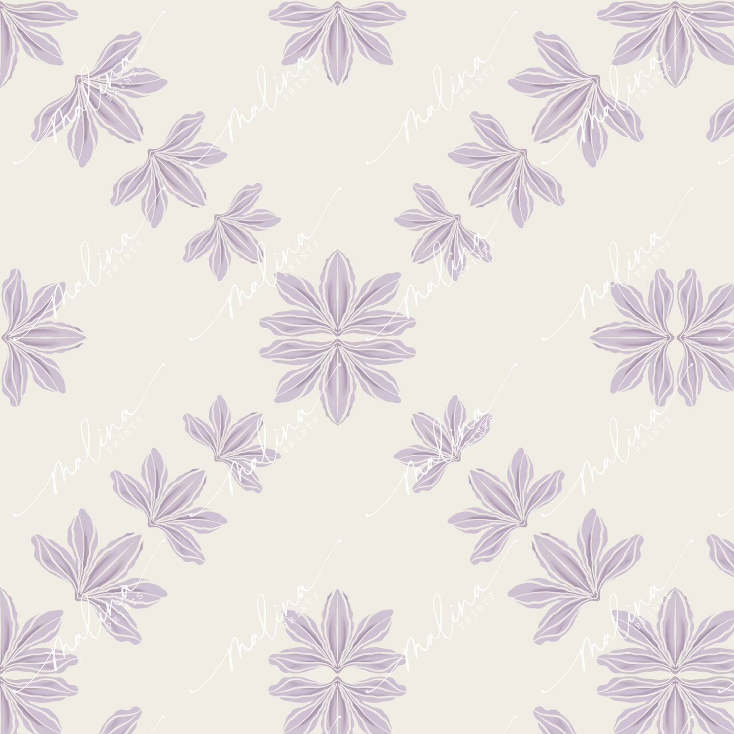 Naupaka | Seamless Repeat Pattern