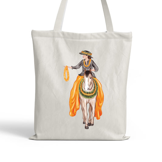 Orange Pa'u Girl Tote Bag