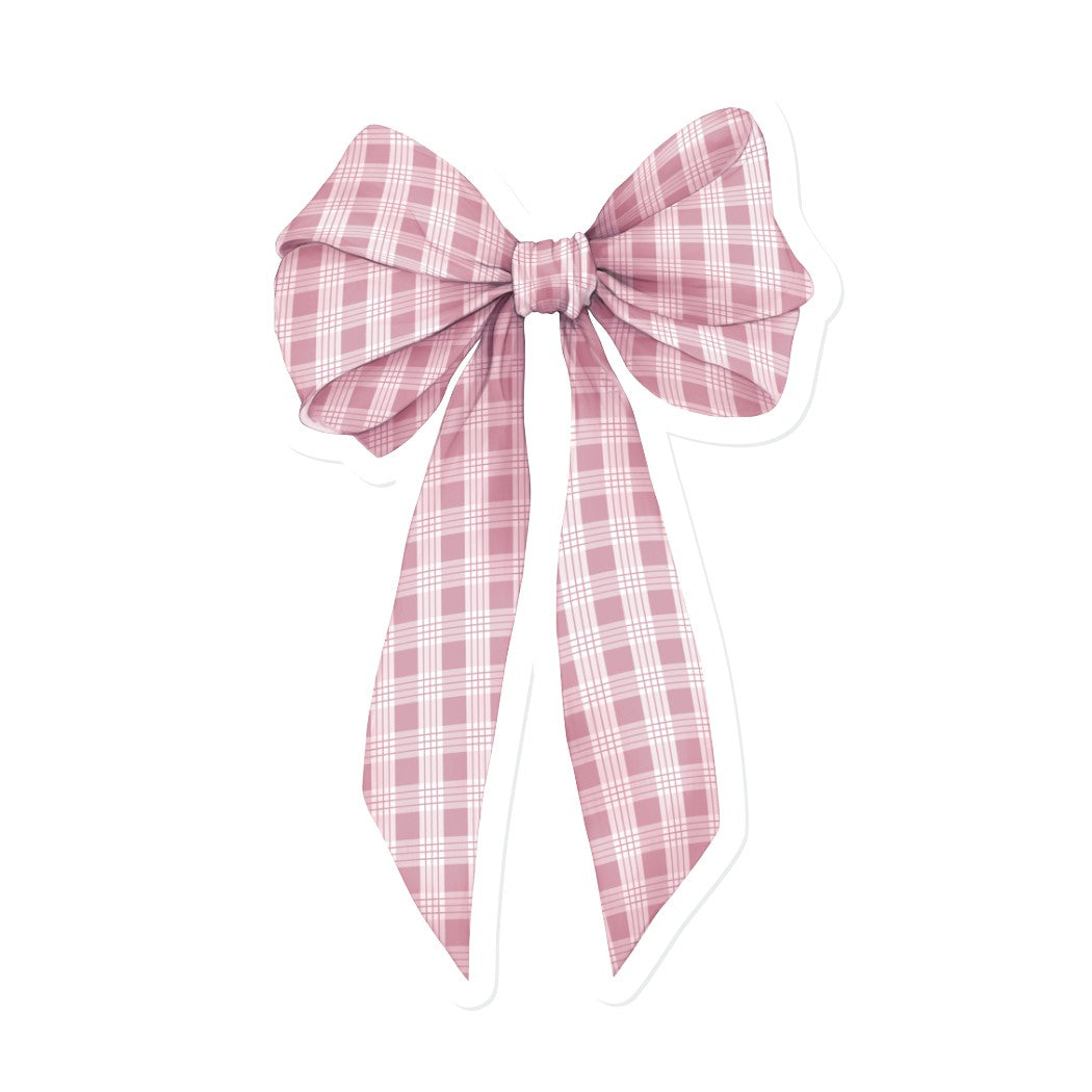 Palaka Bow- Pink | Vinyl Stickers