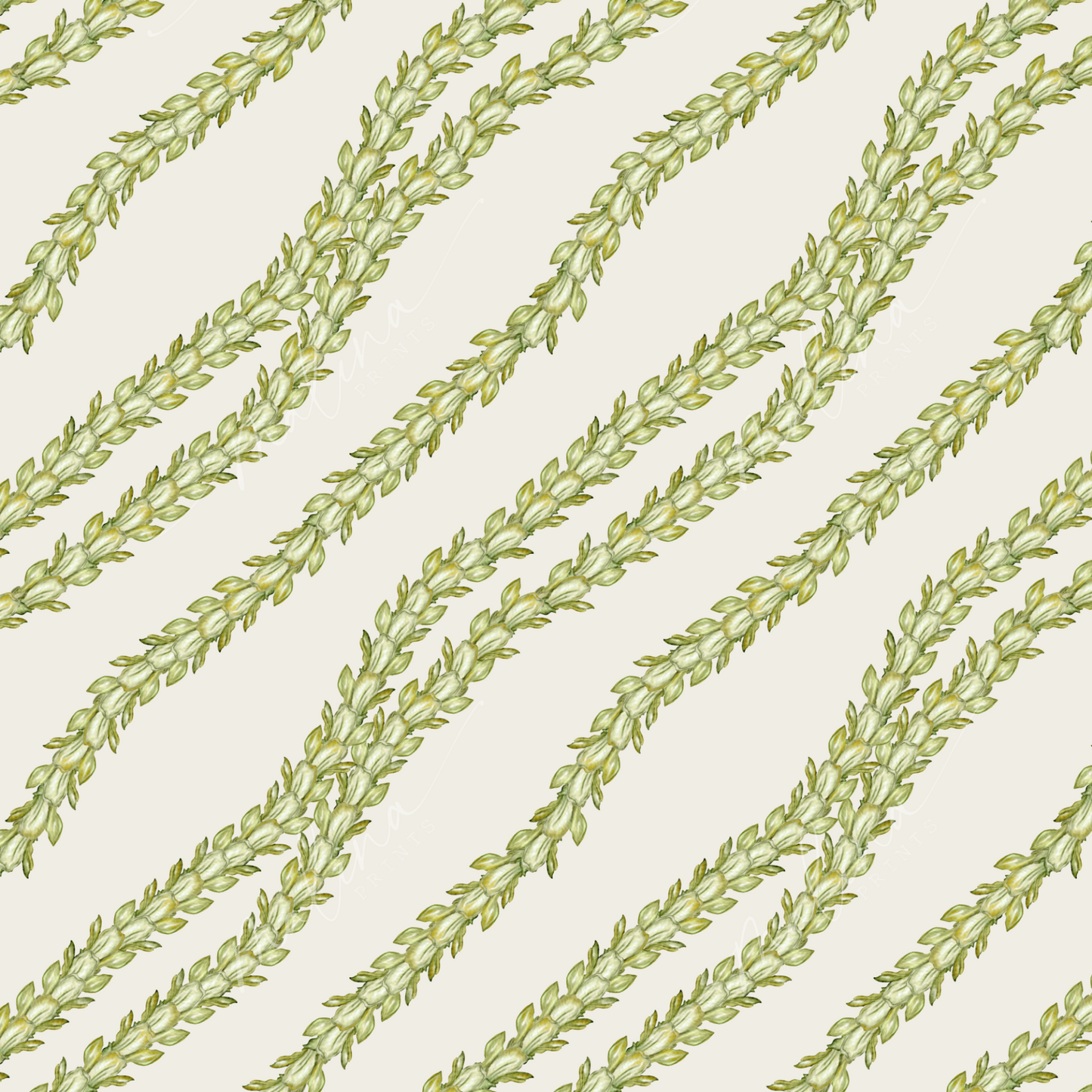 Pakalana Lei | Seamless Repeat Pattern