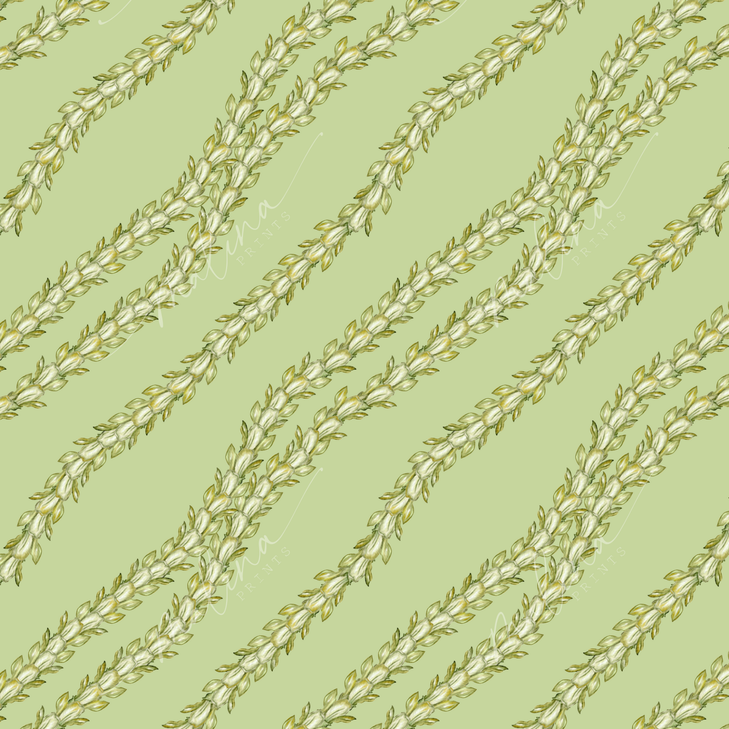 Pakalana Lei | Seamless Repeat Pattern