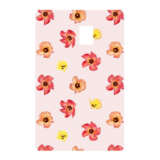Hau Scatter- Pink | Credit Card Skin