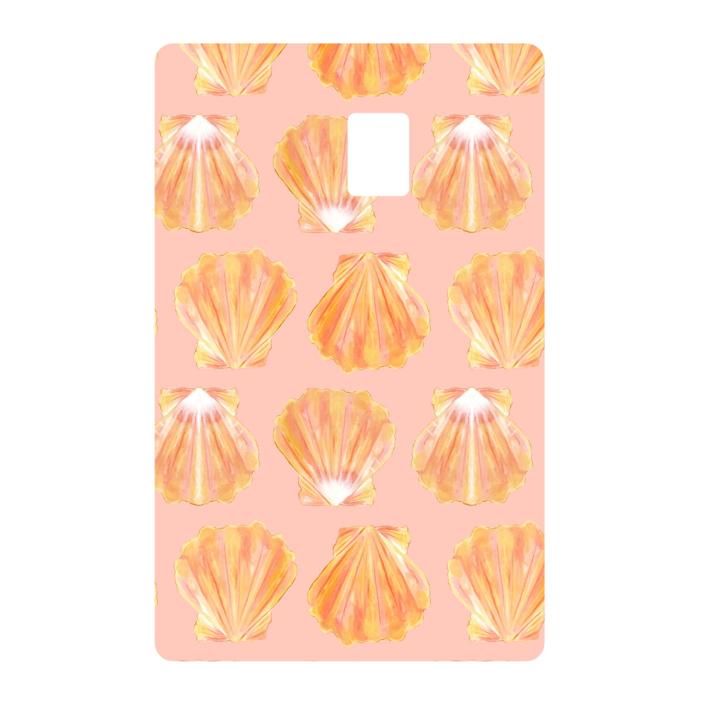 Pink Sunrise Shells | Credit Card Skin
