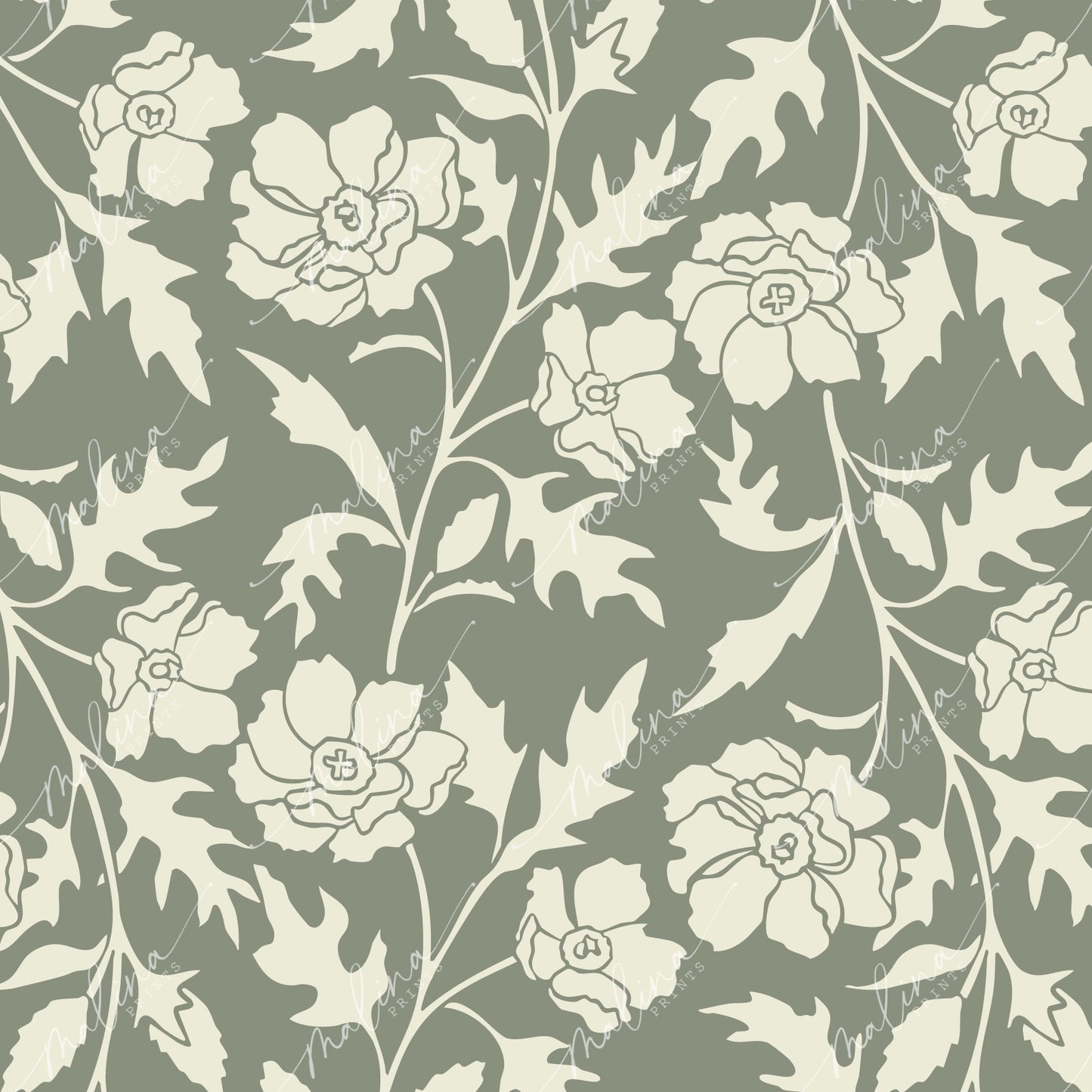 Pua Kala | Seamless Repeat Pattern