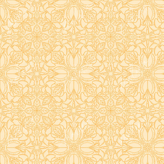 Pua Kenikeni Horseshoes | Seamless Repeat Pattern