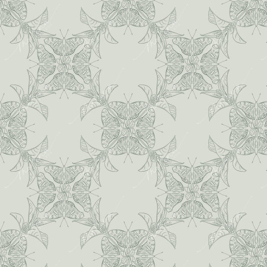 Mamaki Pulelehua | Seamless Repeat Pattern