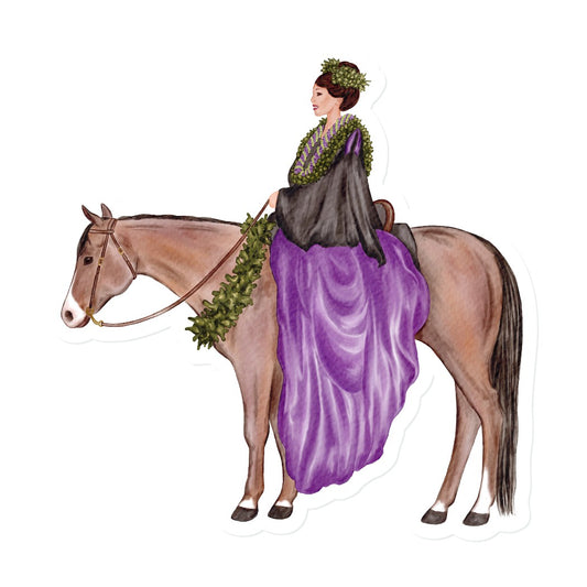 Pa'u Girl (Purple) | Vinyl Stickers