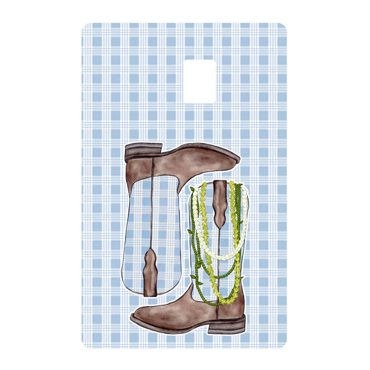 Sky Palaka Boots | Credit Card Skin
