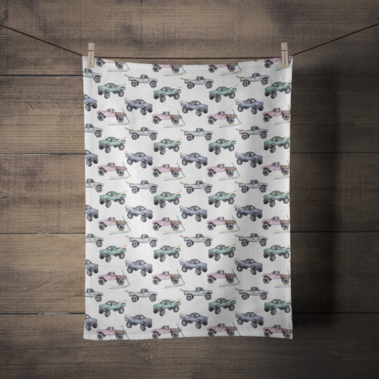 Trucks Tea Towel