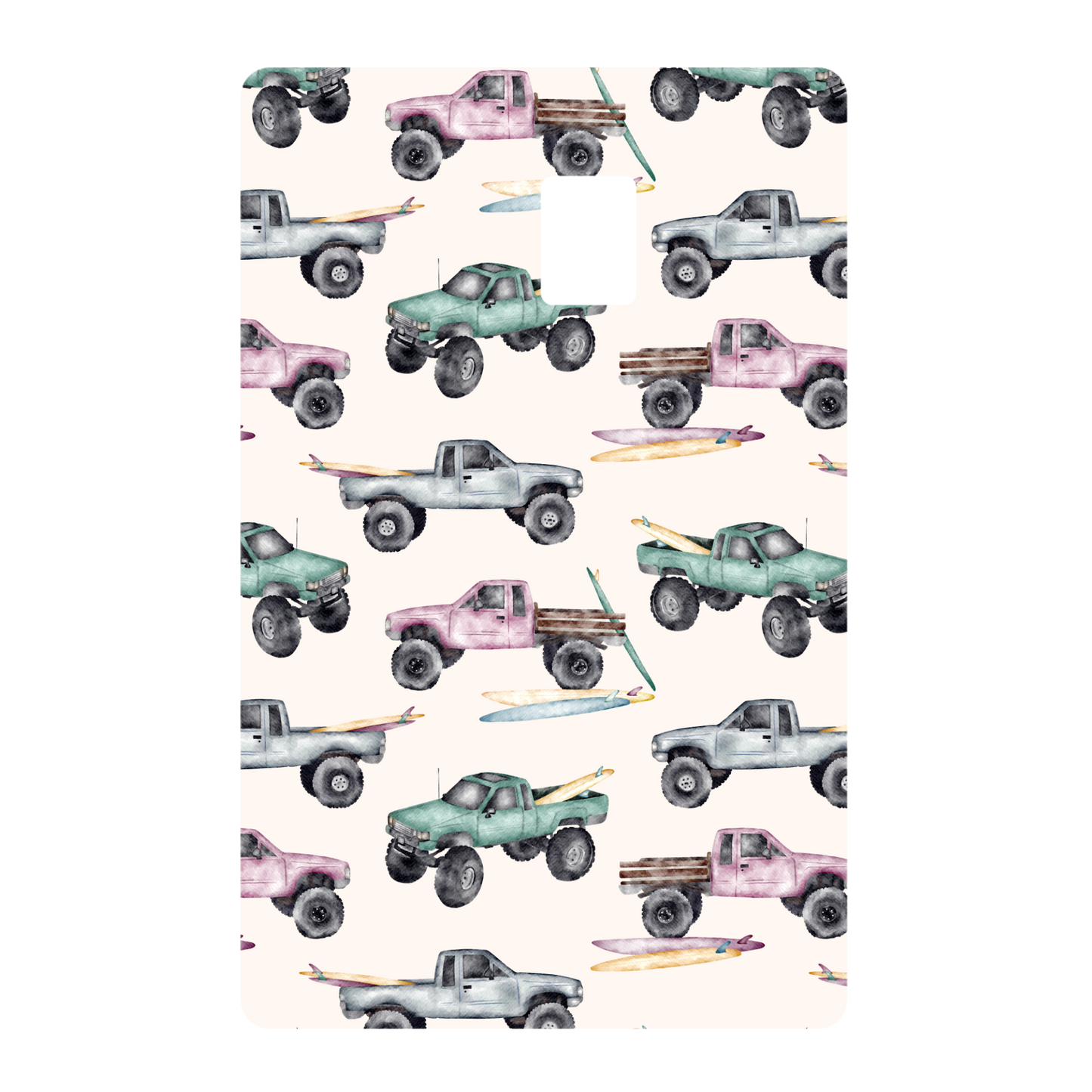 Trucks & Boards | Credit Card Skin