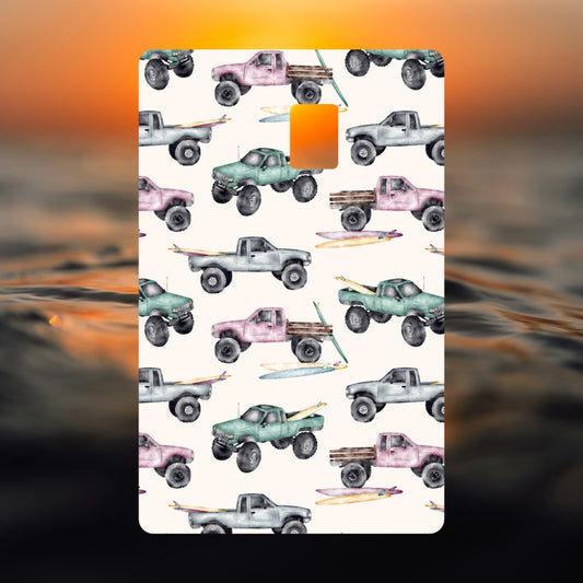 Trucks & Boards | Credit Card Skin