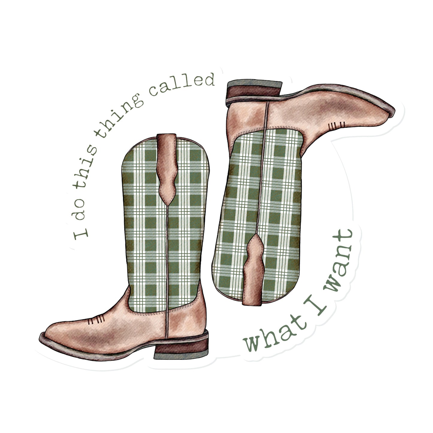 What I Want | Vinyl Stickers