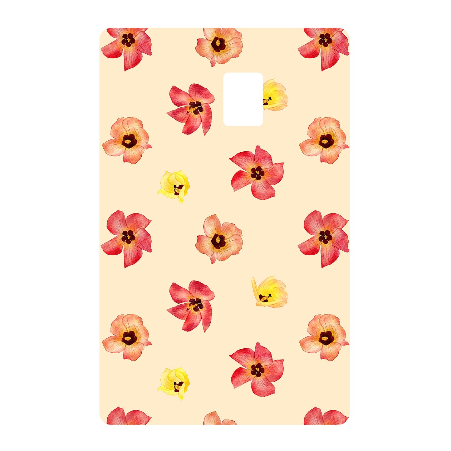 Hau Scatter- Yellow | Credit Card Skin