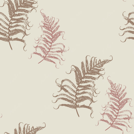 Fern Scatter | Seamless Repeat Pattern